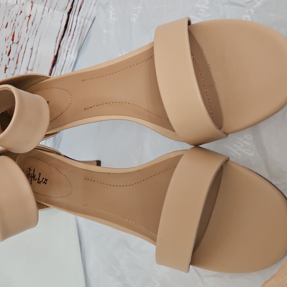 NWT Style & Co Paycee Dress Sandals - Picture 11 of 14